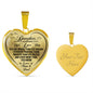 To Our Daughter You Are Braver Than You Imagine Love Mom and Dad Necklace