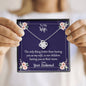 Only Thing Better Wife Mother From Husband Message Card Pendant Necklace