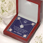 Only Thing Better Wife Mother From Husband Message Card Pendant Necklace
