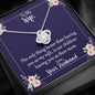 Only Thing Better Wife Mother From Husband Message Card Pendant Necklace