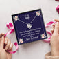 Only Thing Better Wife Mother From Husband Message Card Pendant Necklace