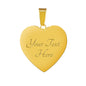 Gold Back of To My Daughter Always Remember Dad Loves You Bracelet displaying option for personalized engraving
