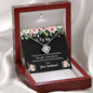 To My Wife I Want To Be The Last Of Everything Message Card Jewelry With Love Knot Necklace
