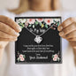 To My Wife I Want To Be The Last Of Everything Message Card Jewelry With Love Knot Necklace