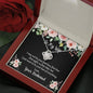 To My Wife I Want To Be The Last Of Everything Message Card Jewelry With Love Knot Necklace