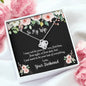 To My Wife I Want To Be The Last Of Everything Message Card Jewelry With Love Knot Necklace