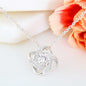 Christmas Message Card Pendant Necklace To Wife I Love Talks Laughter