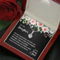 To Our Daughter Necklace From Mom & Dad - You Are Braver Than You Imagine Message Card