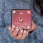 To My Wife I Want To Be Your Last Of Everything Heart Necklace On Loving Message Card