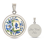 Elegant Chinoiserie Mahjong Necklace with Optional Personalization