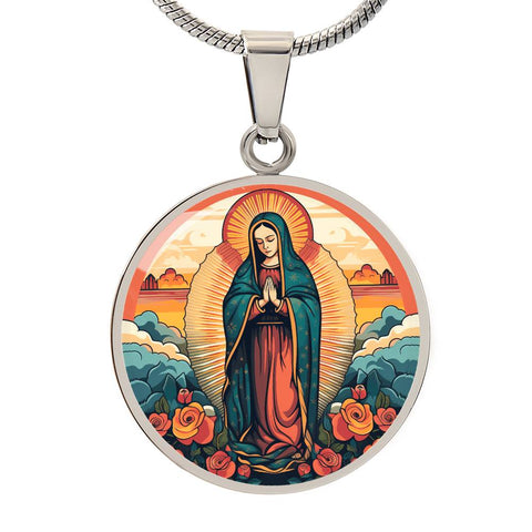 Virgin Mary Our Lady Of Guadalupe Necklace