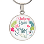 Mahjong Queen Necklace With Personalization Option