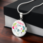 Mahjong Queen Necklace With Personalization Option