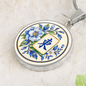 Elegant Chinoiserie Mahjong Necklace with Optional Personalization
