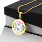 Mahjong Queen Necklace With Personalization Option