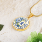Elegant Chinoiserie Mahjong Necklace with Optional Personalization