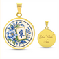 Elegant Chinoiserie Mahjong Necklace with Optional Personalization