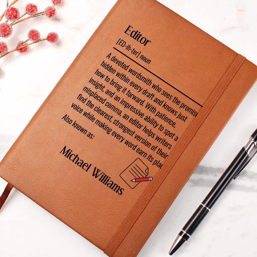 Personalized Editor Journal