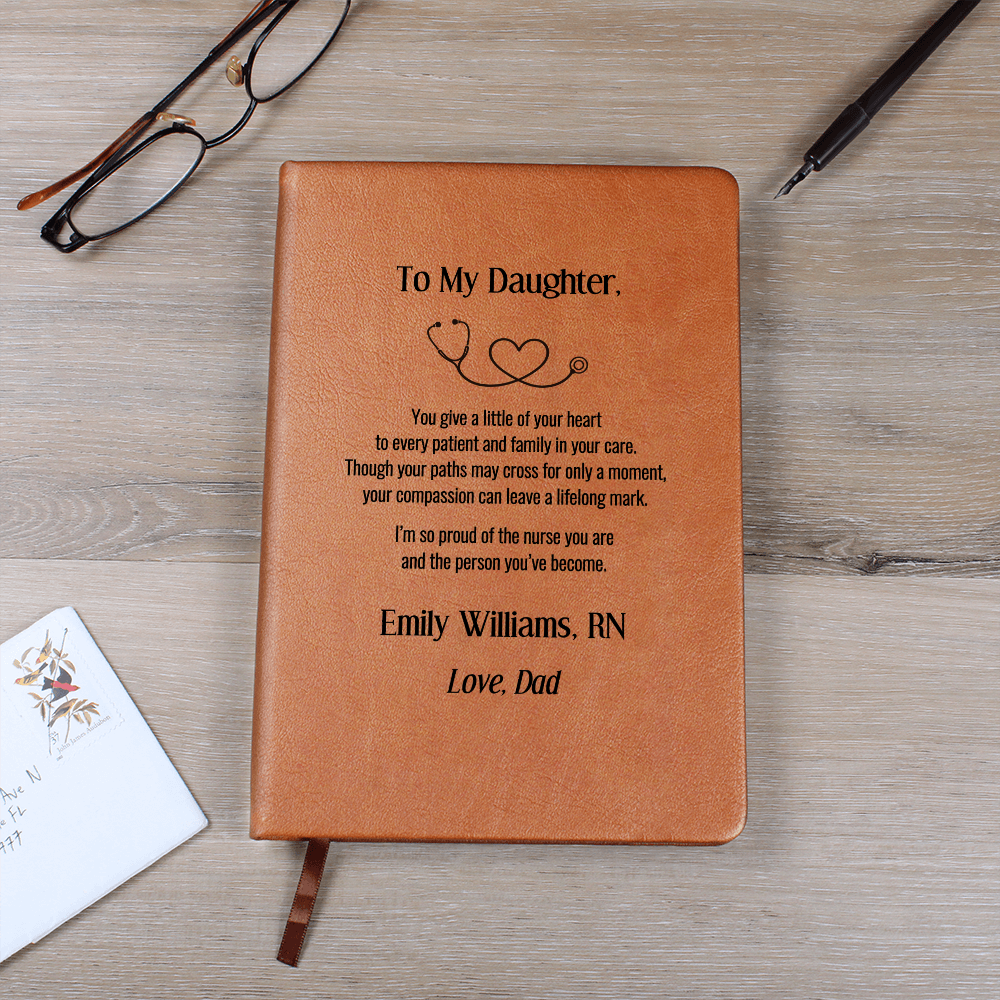 To My Daughter Nurse Journal From Dad