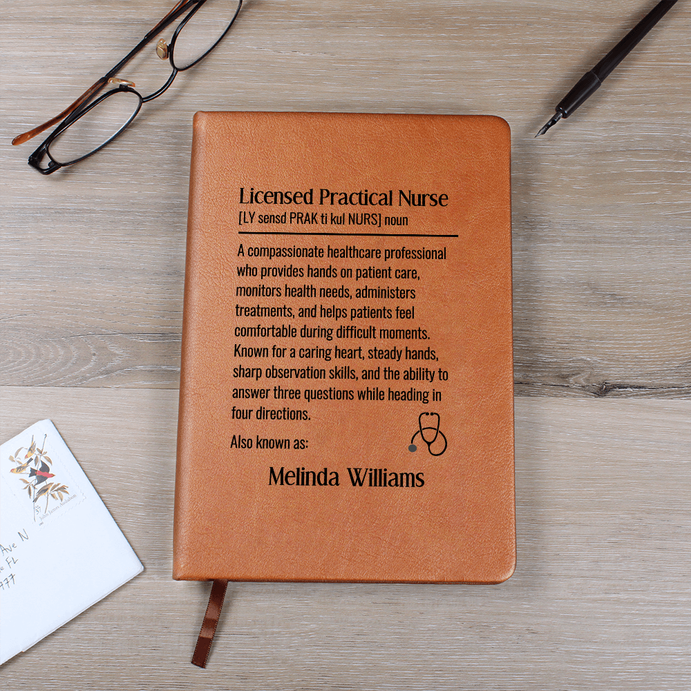 Personalized Licensed Practical Nurse Journal