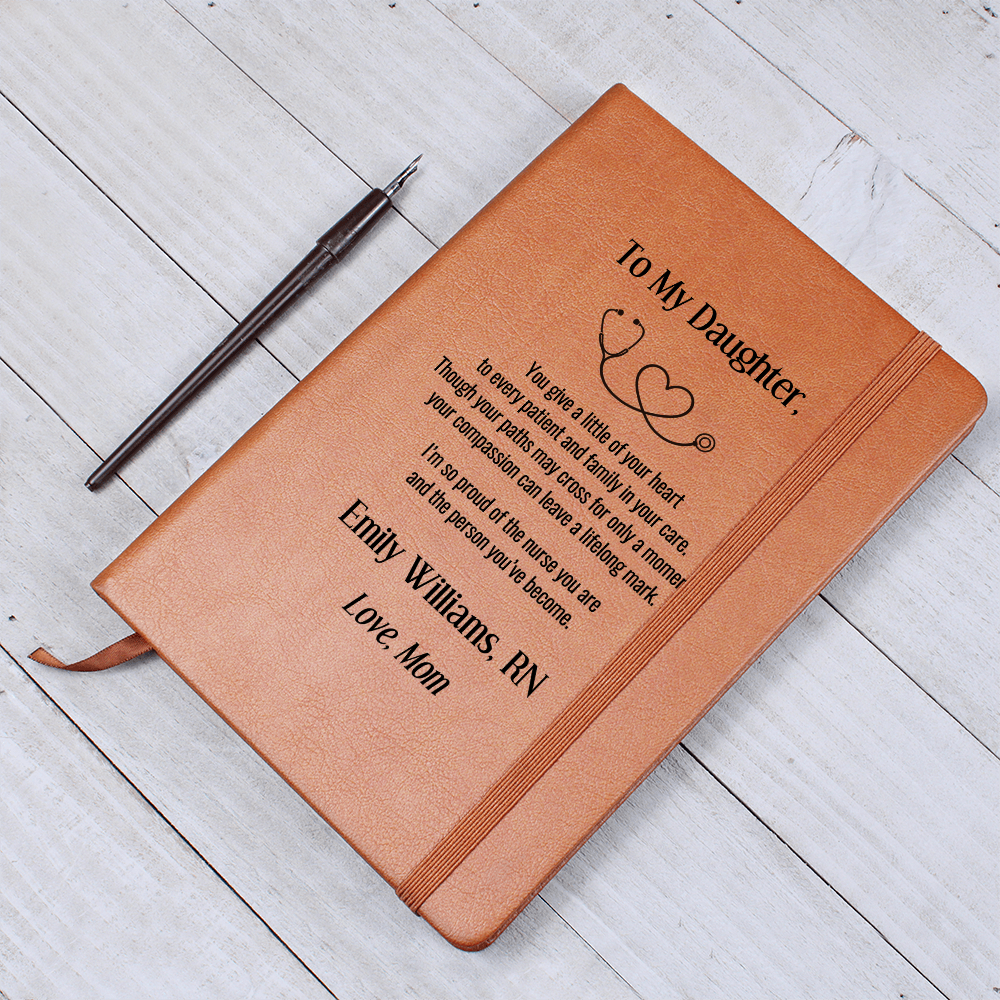 To My Daughter Nurse Journal Love Mom