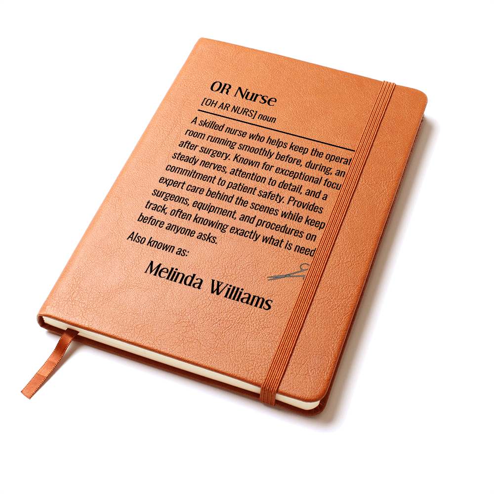 Personalized OR Nurse Journal