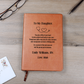 To My Daughter Nurse Journal Love Mom