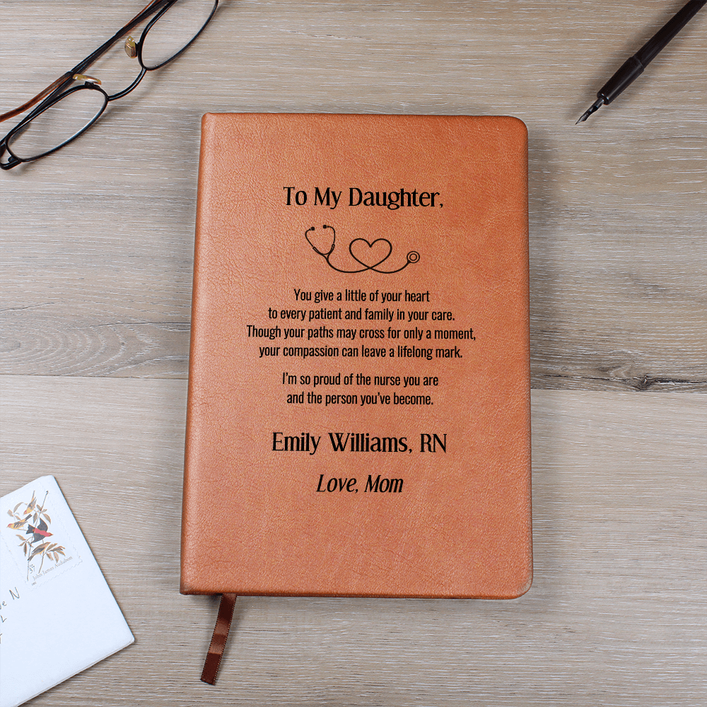 To My Daughter Nurse Journal Love Mom