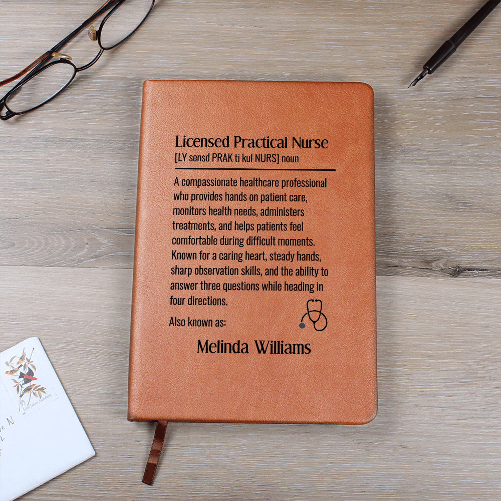 Personalized Licensed Practical Nurse Journal