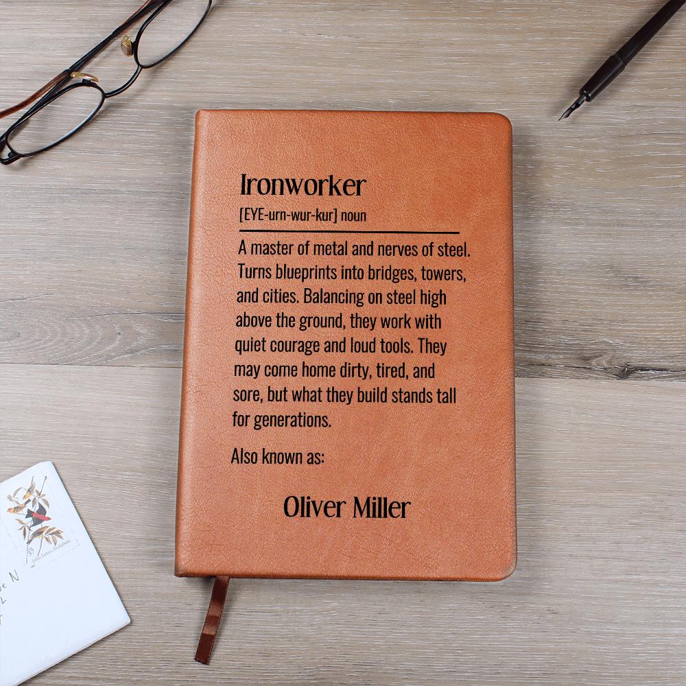 Personalized Ironworker Journal
