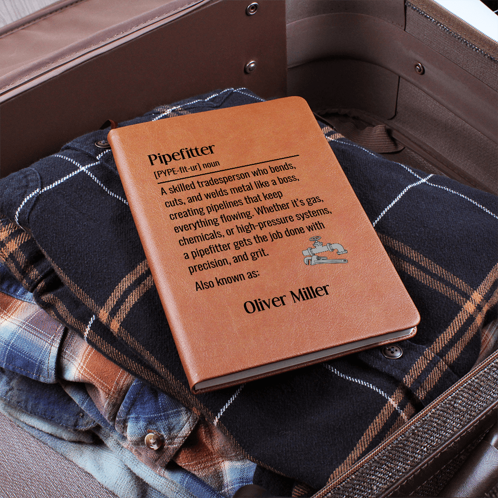 Personalized Pipefitter Journal