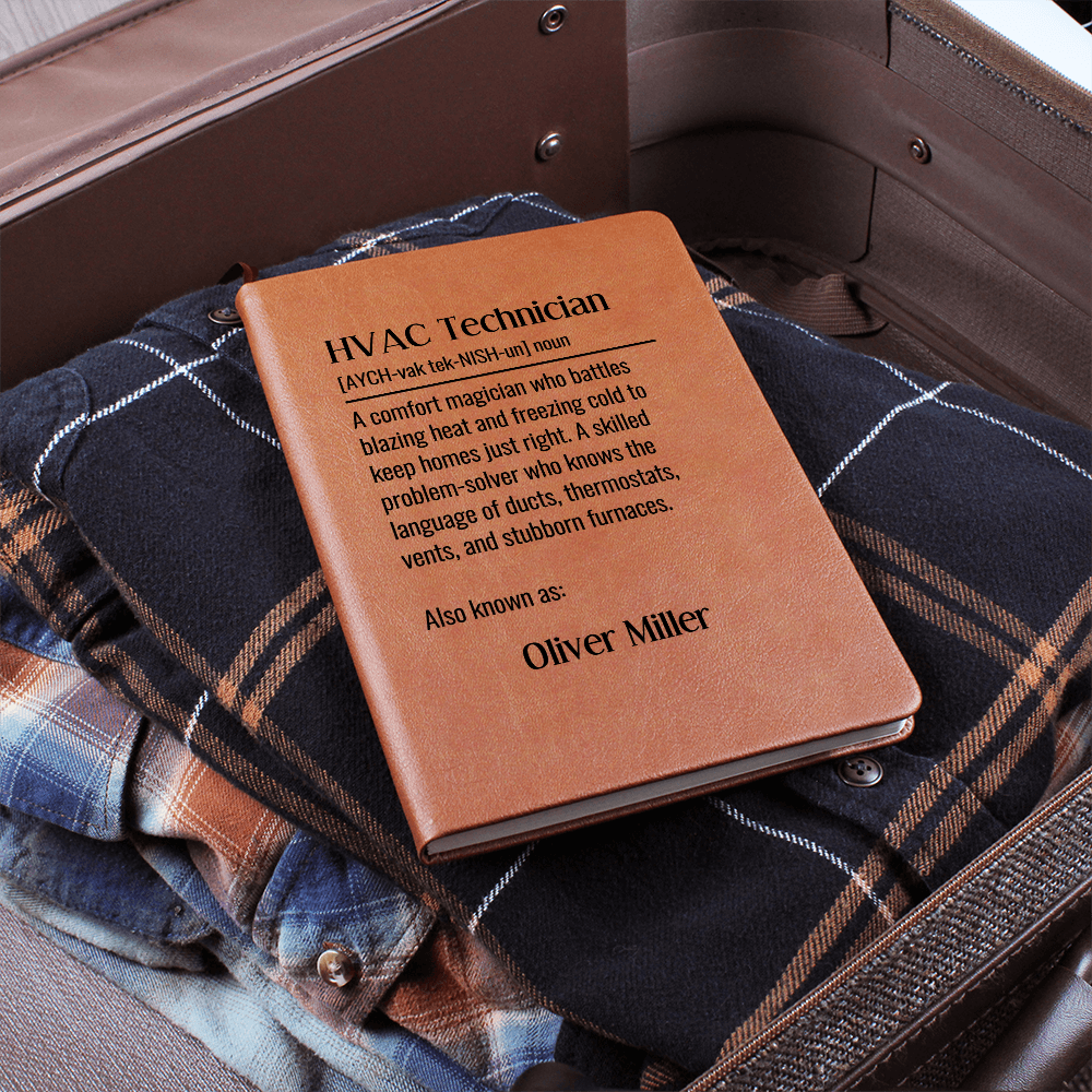 Personalized HVAC Technician Journal