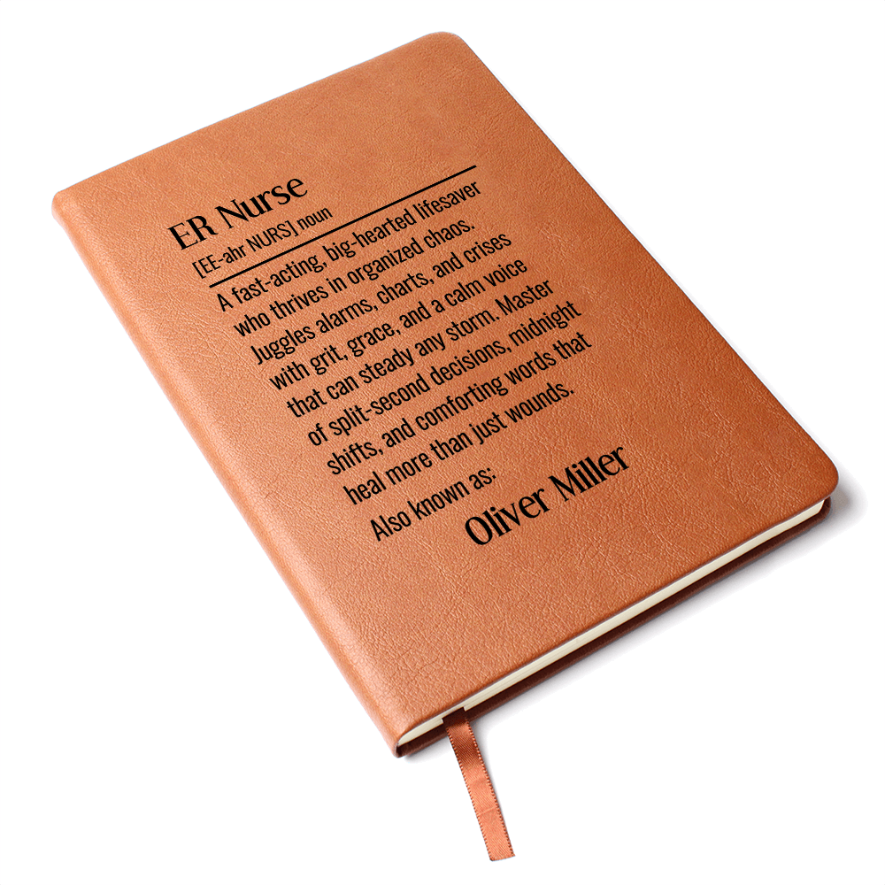 Personalized ER Nurse Journal