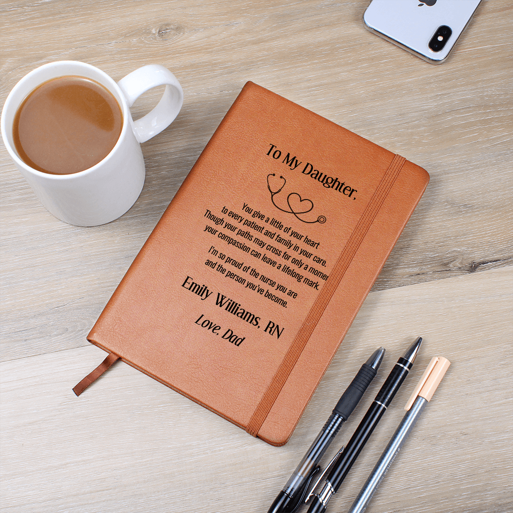To My Daughter Nurse Journal From Dad