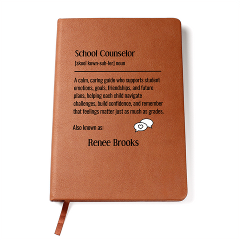 Personalized School Counselor Journal