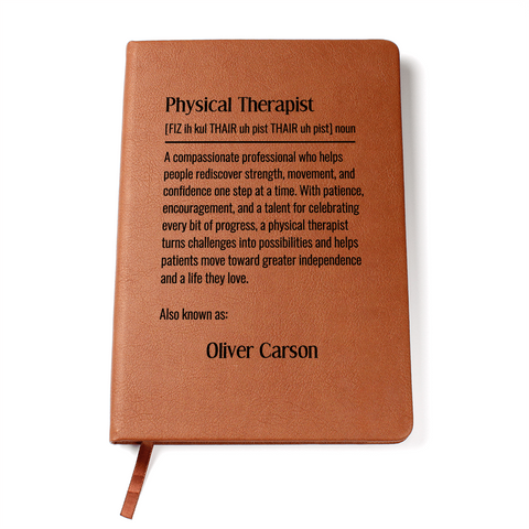 Personalized Physical Therapist Journal