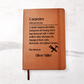 Personalized Carpenter Journal