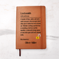 Personalized Locksmith Journal