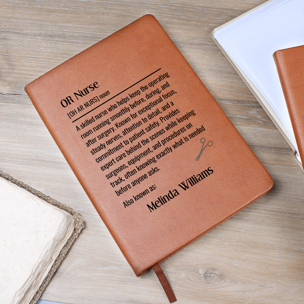 Personalized OR Nurse Journal