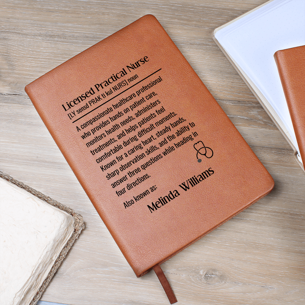 Personalized Licensed Practical Nurse Journal