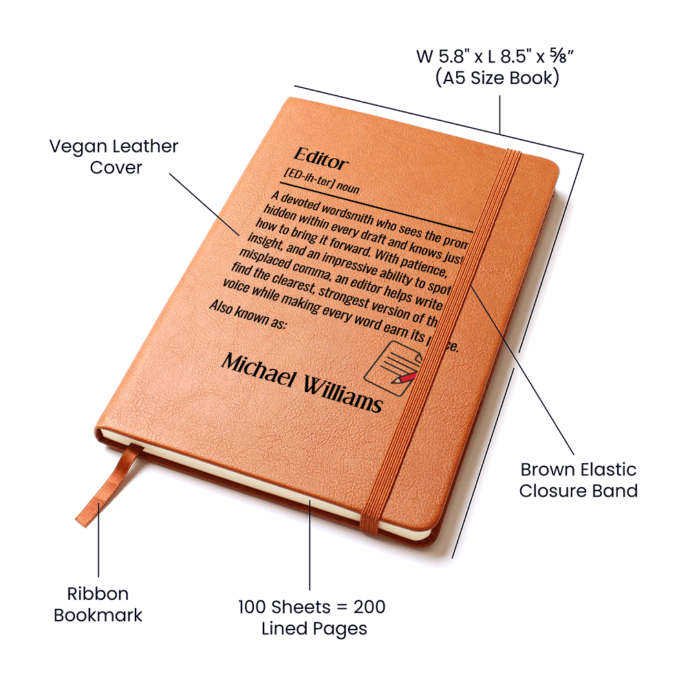 Personalized Editor Journal