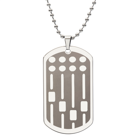 Audio Engineer Engraved Dog Tags