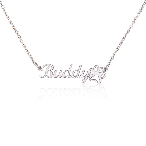 Custom Pet Lover Necklace Perfect For Dog Moms and Cat Ladies