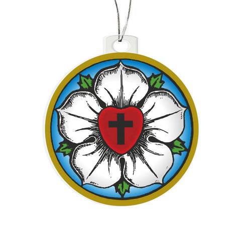 Luther Rose Ornament