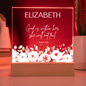 Personalized God Is Within Her She Will Not Fail Psalm 46:5 Lighted Plaque