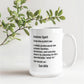 Personalized Insurance Agent Dictionary Definition Mug