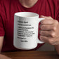 Personalized Insurance Agent Dictionary Definition Mug