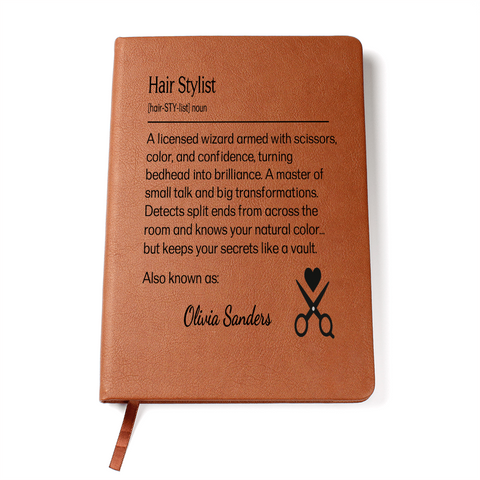 Hair Stylist Definition Journal