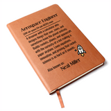 Personalized Aerospace Engineer Journal Gift