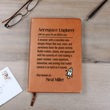 Personalized Aerospace Engineer Journal Gift